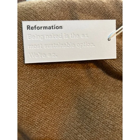 Reformation Beckie Cashmere Collared Sweater - Picture 12 of 14